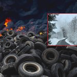 Limanowa: Pożar na dzikim wysypisku śmieci. Podpalenie mogło być celowe