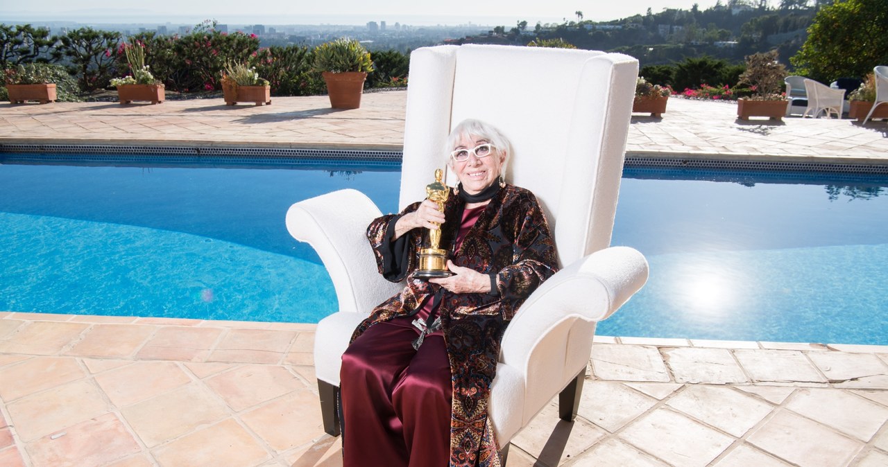 Lina Wertmueller w 2019 roku z honorowanym Oscarem /Daniele Venturelli/WireImage /Getty Images