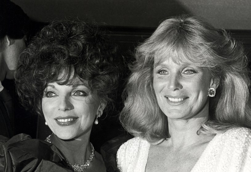 Linda Evans i Joan Collins /Ron Galella, Ltd. /Getty Images