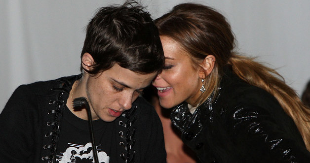 Lindsay Lohan i Samantha Ronson, fot. Bryan Bedder &nbsp; /Getty Images/Flash Press Media