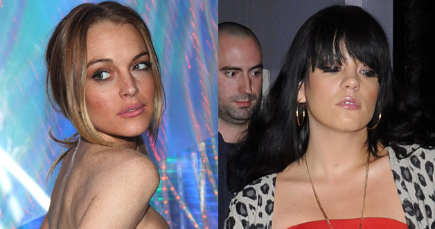 Lindsay Lohan, Lily Allen, fot. Arnaldo Magnani, Astrid Stawiarz &nbsp; /Getty Images/Flash Press Media