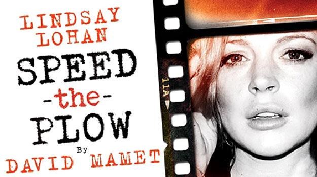 Lindsay Lohan na plakacie "Speed-the-Low" /materiały prasowe