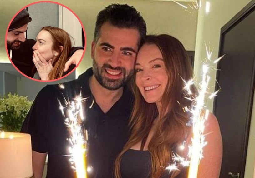 Lindsay Lohan świętuje zaręczyny z ukochanym /@lindsaylohan /Instagram