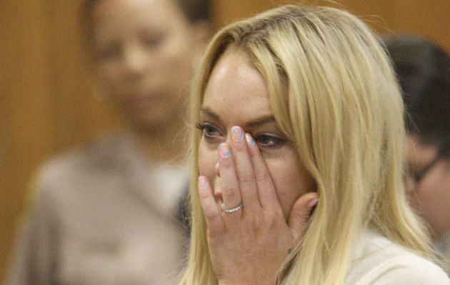 Lindsay Lohan w sądzie &nbsp; /Splashnews