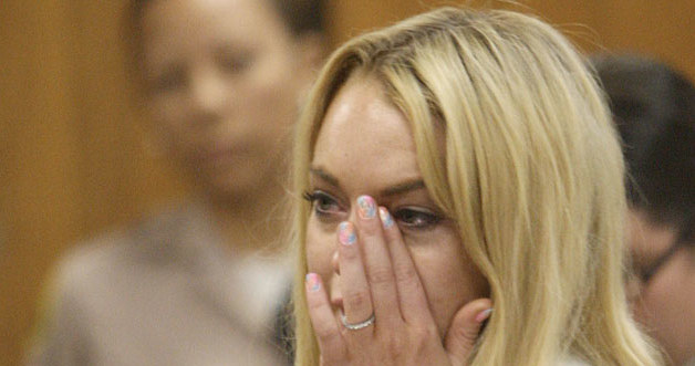 Lindsay Lohan w sądzie &nbsp; /Splashnews