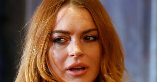 Lindsay Lohan /- /Getty Images