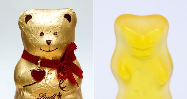 Lindt i Haribo pokłóciły się o złotego misia. Wygrał Lindt /AFP