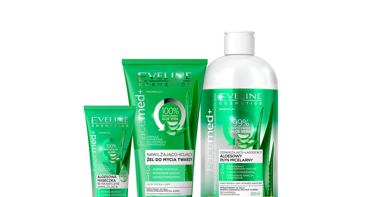 Linia Facemed+ Eveline Cosmetics /materiały prasowe