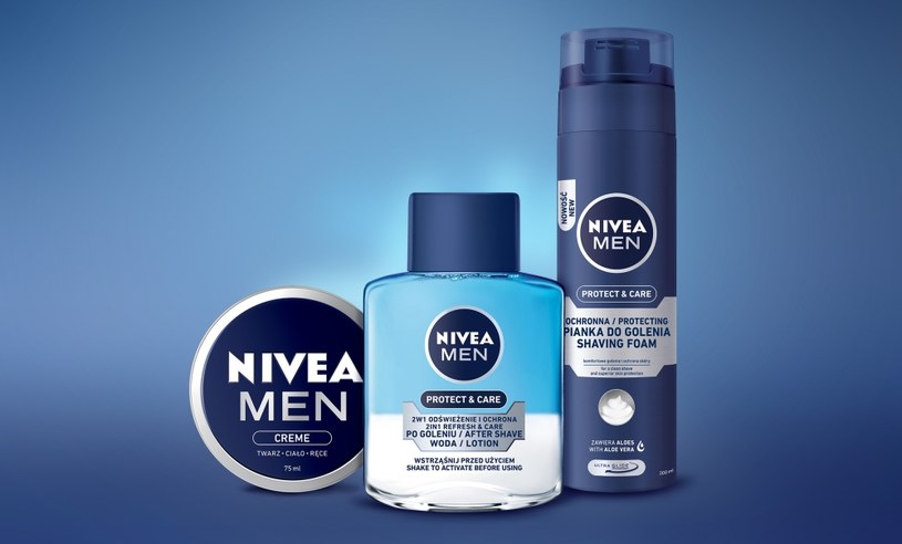 Linia NIVEA MEN Protect&Care jednocześnie chroni i pielęgnuje męską skórę /materiały prasowe