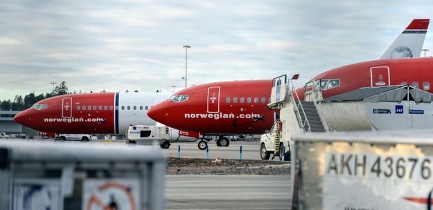 Linie Norwegian zawiesiły loty feralnych boeingów /JOHAN NILSSON /PAP