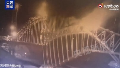 Liny nagle się zerwały. Katastrofa na budowie mostu