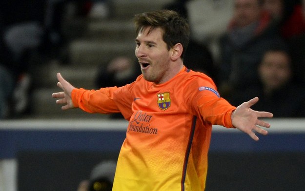 Lionel Messi (FC Barcelona) /Christophe Karaba /PAP/EPA