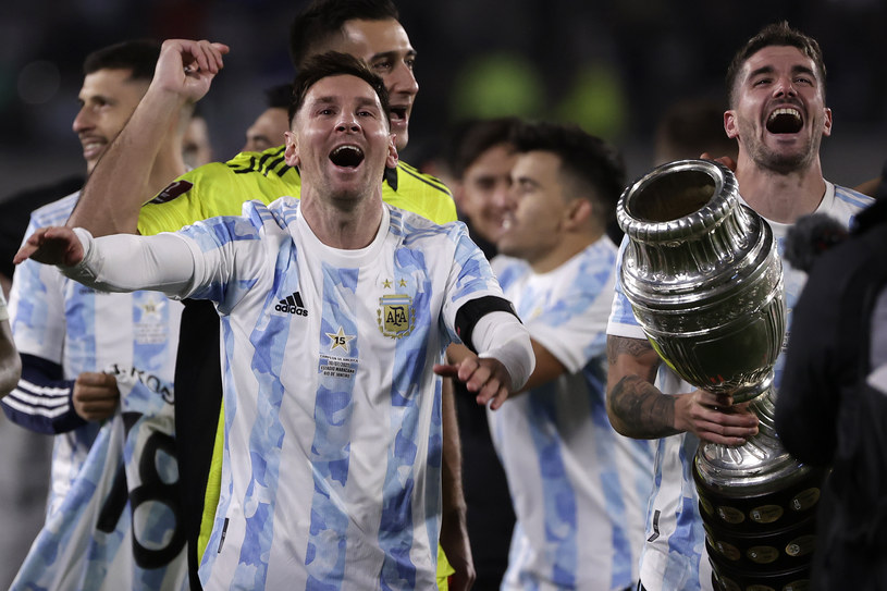 Lionel Messi podczas Copa America /Getty Images
