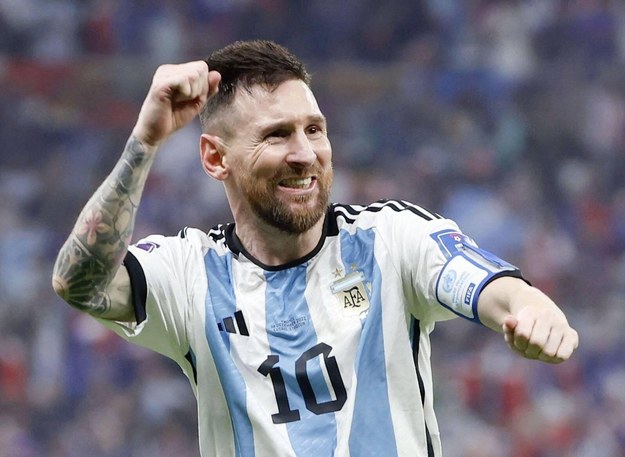 Lionel Messi podczas mundialu w Katarze /PAP/Newscom
