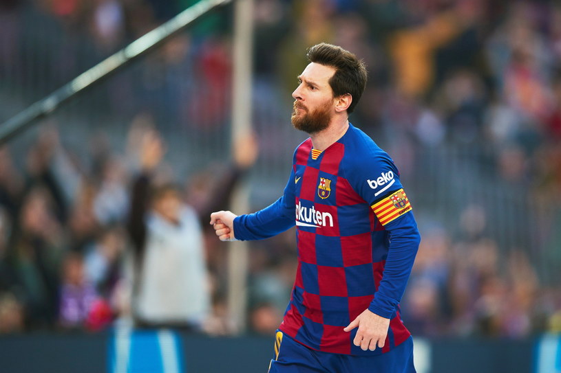 Lionel Messi poprowadził Barcelonę do zwycięstwa /PAP/EPA/ALEJANDRO GARCIA /PAP/EPA