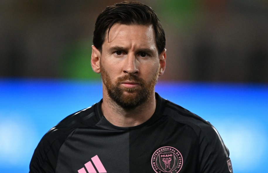 Lionel Messi przed meczem Interu Miami /ERNESTO BENAVIDES /East News/AFP