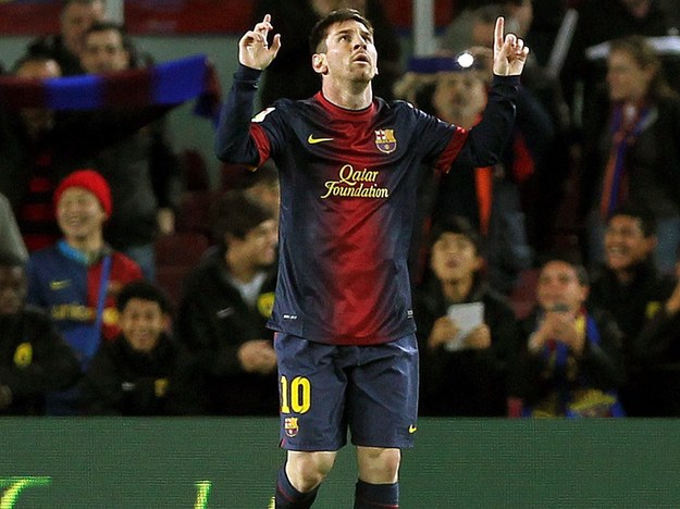 Lionel Messi /PAP/EPA/TONI ALBIR /PAP/EPA