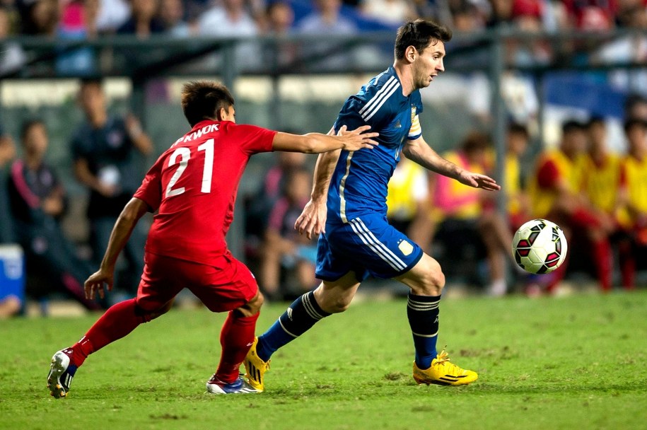 Lionel Messi /ALEX HOFFORD (PAP/EPA) /PAP/EPA