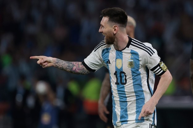 Lionel Messi /JUAN IGNACIO RONCORONI /PAP/EPA