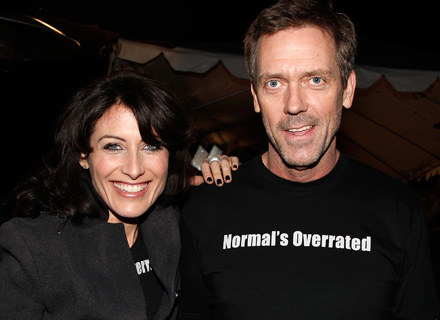 Lisa Edelstein i Hugh Laurie, fot. Kevin Winter /Getty Images/Flash Press Media