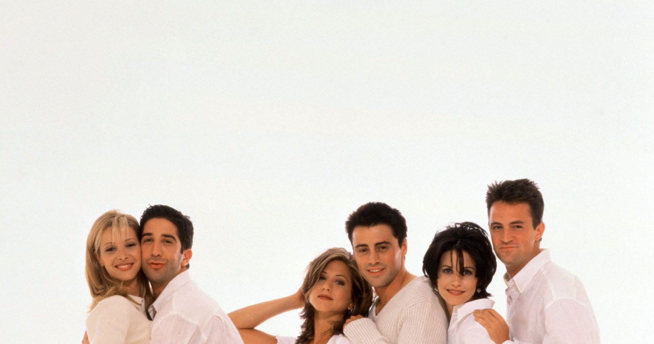 Lisa Kudrow, David Schwimmer, Jennifer Aniston, Matt LeBlanc, Courteney Cox i Matthew Perry dostaną za udział w specjalnym odcinku "Przyjaciół" po 2,5 mln dolarów /WARNER BROS TV / Album /East News