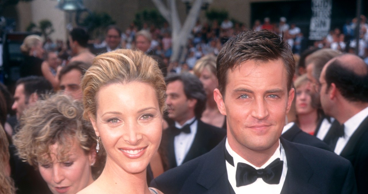 Lisa Kudrow, Matthew Perry - 1997 rok /Ron Davis/Getty Images /Getty Images