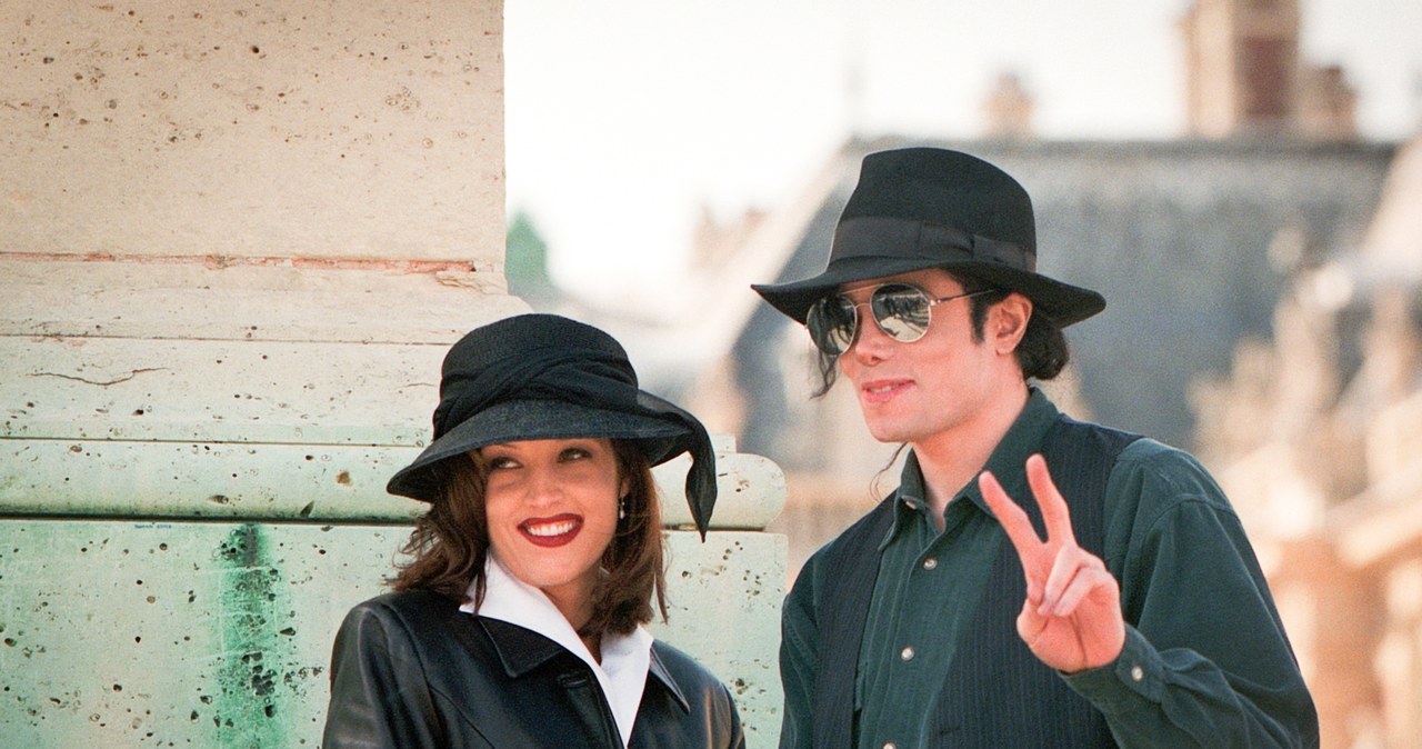 Lisa Marie Presley i Michael Jackson /Stephane Cardinale/Sygma /Getty Images