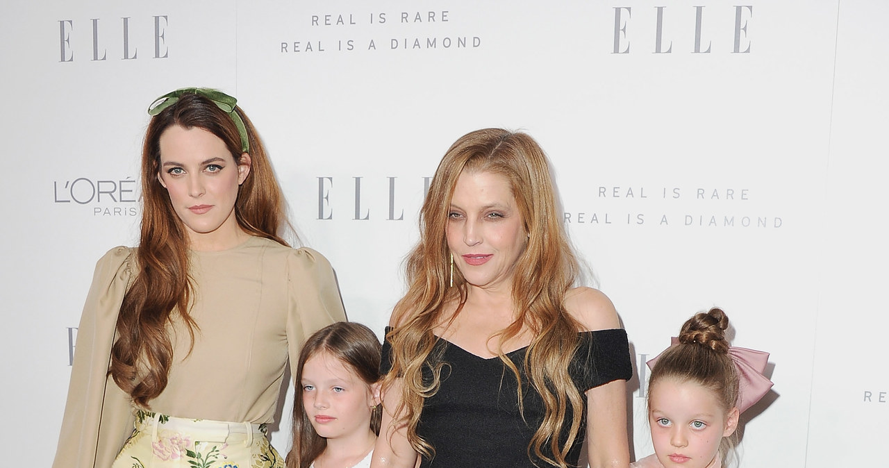 Lisa Marie Presley po rozwodzie i odwyku mieszkała z córkami /Getty Images