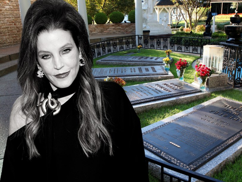 Lisa Marie Presley zostanie pochowana obok ojca /Getty Images