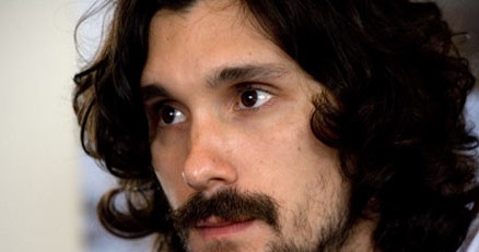 Lisandro Alonso podczas festiwalu w Canes w 2008 roku /