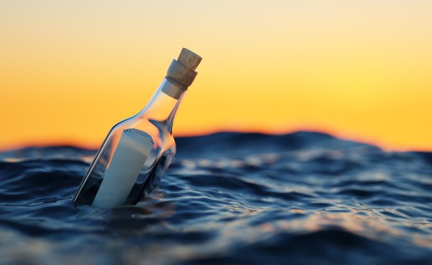 List w butelce znaleziony po 13 latach. "Proszę do nas zadzwonić"