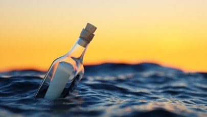 List w butelce znaleziony po 13 latach. "Proszę do nas zadzwonić"