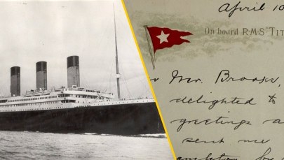 List z Titanica sprzedany za krocie. Dlaczego nazwano go "proroczym"?