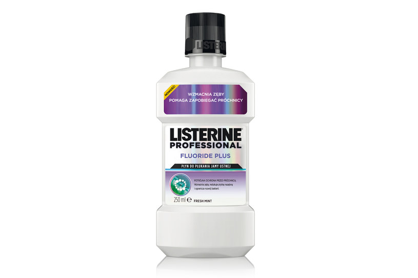 Listerine Professional Fluoride Plus /materiały prasowe