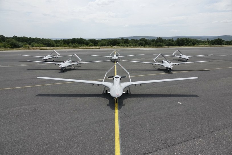 Litwini chcą kupić Ukrainie dron Bayraktar /AA/ABACA/Abaca /East News