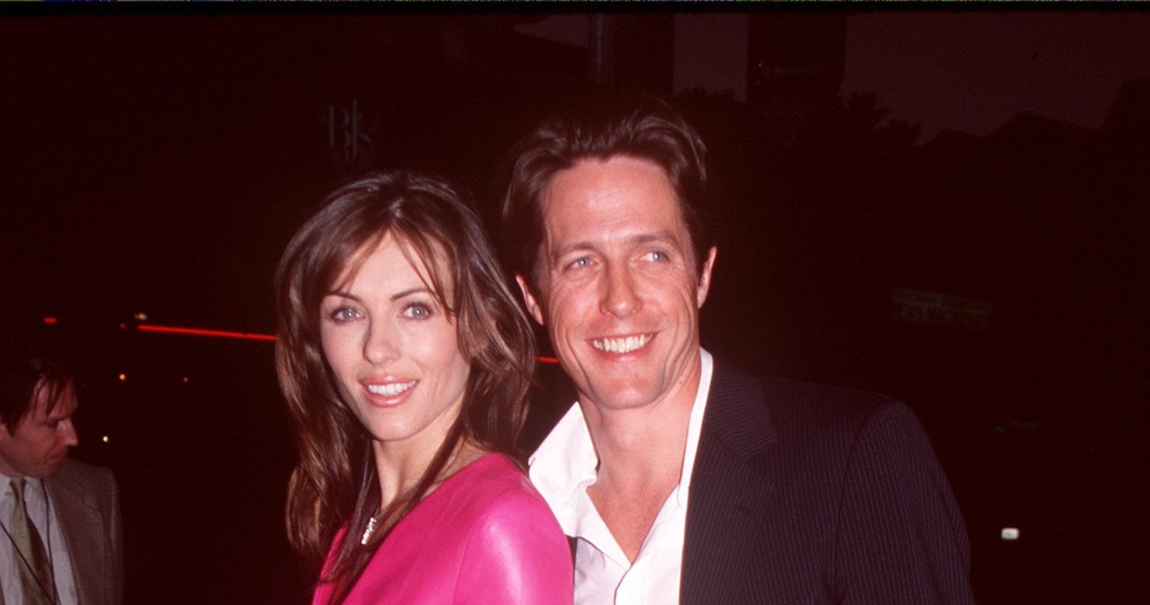 Liz Hurley i Hugh Grant /Brenda Hase /Getty Images