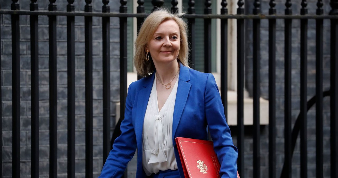 Liz Truss, brytyjska minister handlu zagranicznego /AFP
