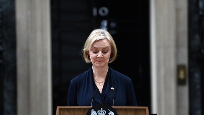 Liz Truss ogłosiła rezygnację ze stanowiska premier Wielkiej Brytanii