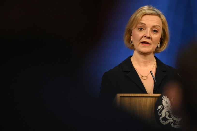Liz Truss, premier Wielkiej Brytanii /AFP