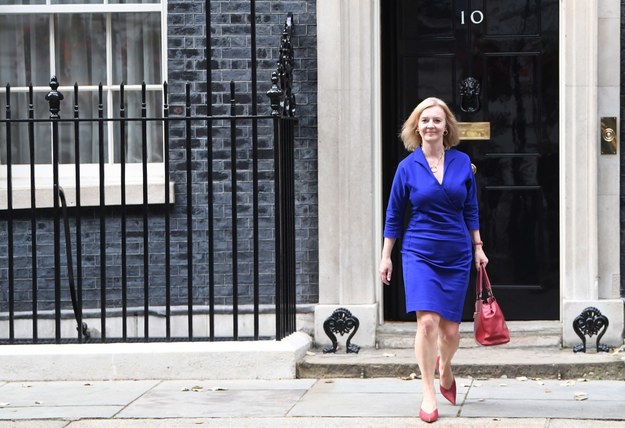 Liz Truss /NEIL HALL /PAP/EPA