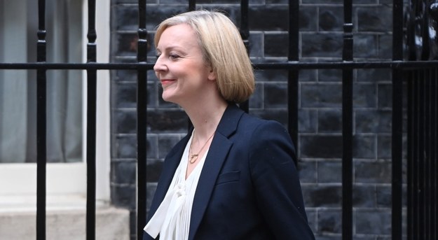 Liz Truss /NEIL HALL /PAP/EPA