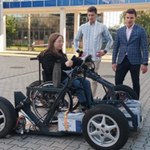 "Lizard" - wynalazek studentów Politechniki Krakowskiej. Auto dla osób z niepełnosprawnościami