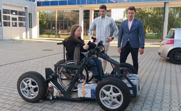 "Lizard" - wynalazek studentów Politechniki Krakowskiej. Auto dla osób z niepełnosprawnościami