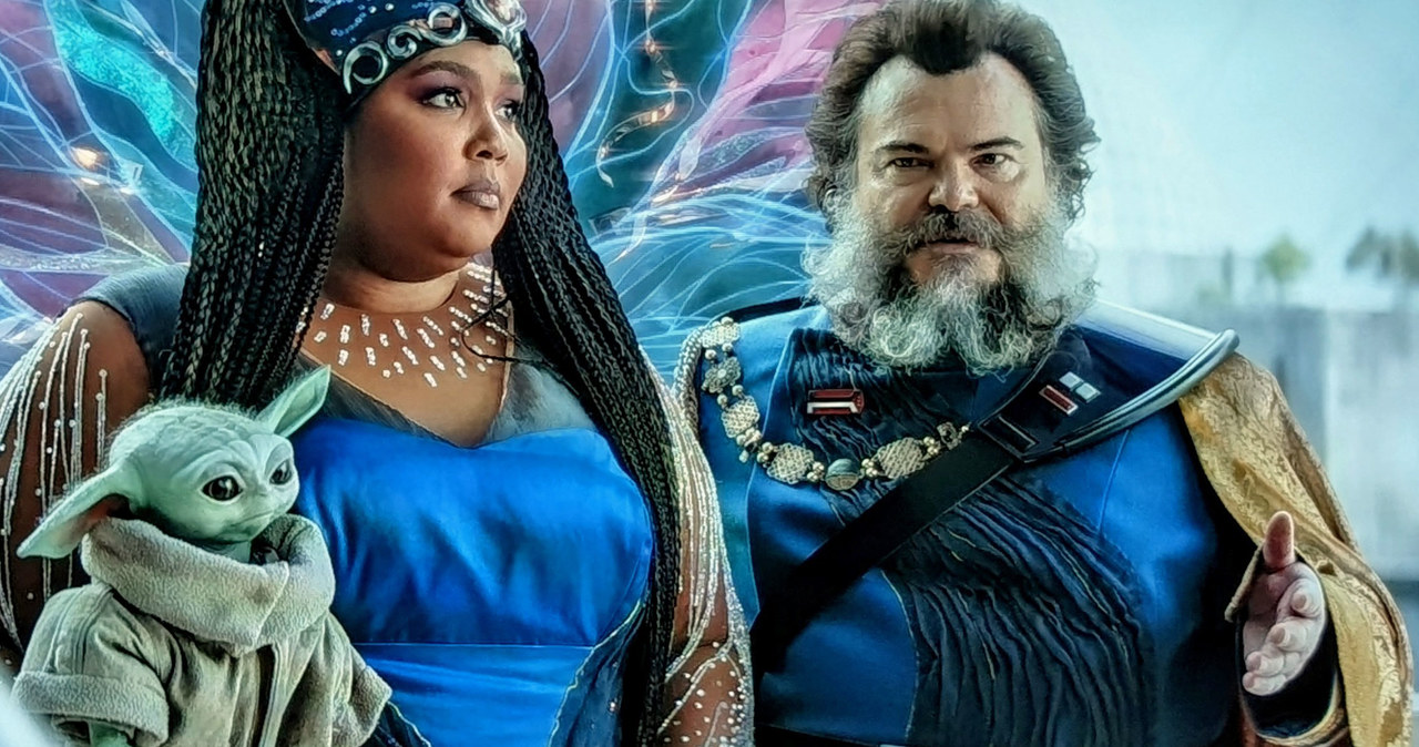 Lizzo i Jack Black w serialu "The Mandalorian" /Disney+ /materiały prasowe