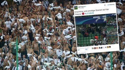 LM: Kibole Legii w akcji, rozróba na stadionie. Zatrzymano pięć osób [FILM]