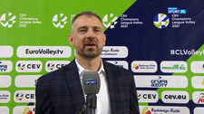 LM siatkarzy. Nikola Grbić: Siatkarze Cucine Lube nie są przyzwyczajni, że ktoś ich ciągle podbija (POLSAT SPORT). WIDEO