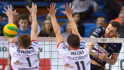 LM siatkarzy: Przegrane mecze polskich zespołów