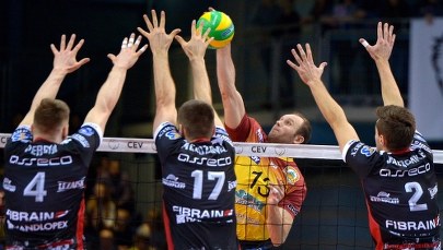 LM siatkarzy: Włoscy rywale Resovii i Skry w 1. rundzie play off