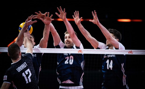 LN siatkarzy: Polska przegrała ze Słowenią 