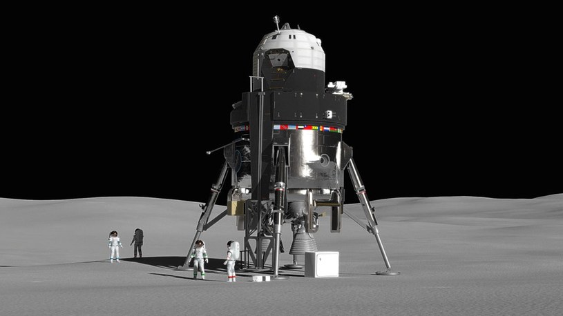 Lockheed Martin zaprezentował swój projekt wielkiego lądownika księżycowego /Geekweek